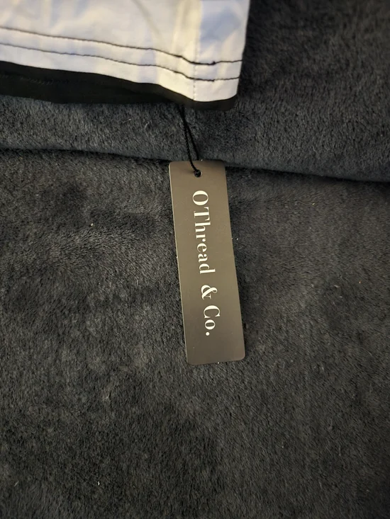 Men's Black & White Horizontal Stripe Long Sleeve Shirt - Picture 6 of 6